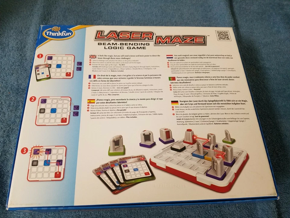 Laser Maze Beam Bending Logic Game 60. Beginner to Expert Challenges. - Image 4 of 4