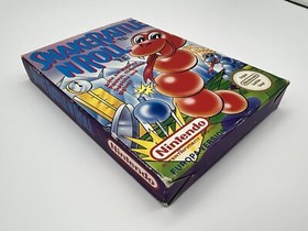 ‼️NINTENDO NES SNAKE RATTLE N ROLL-OVP-CIB-Komplett-Guter Zustand‼️ 