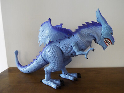 Dragon-i Toys Mighty Blue Megasaur Lights-up Roars Dinosaur Animal Planet AS IS