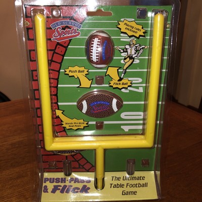 Classic Sport Push-Pass & Flick Ultimate Table Football Game New