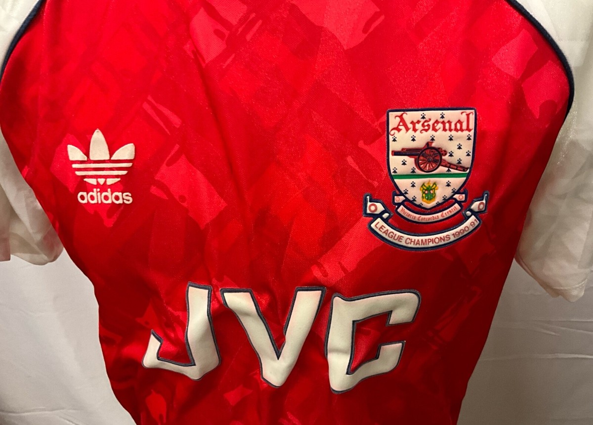 1990 1992 Arsenal 1991 League Champions Football Shirt Adults