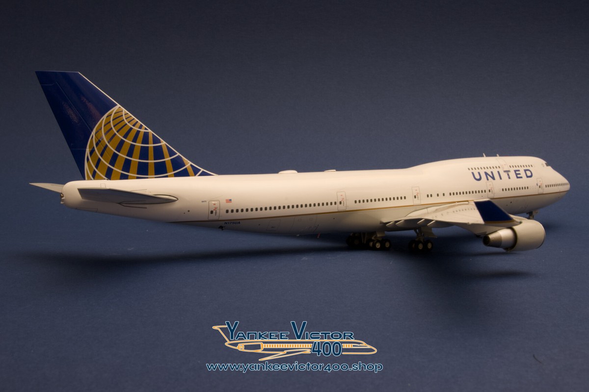 United Airlines 747-400 N175UA With Stand JC Wings 1:200 | eBay