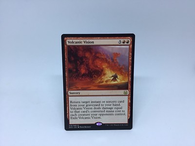 Magic Gathering Volcanic Vision Rare DDS 019/065 unplayed 2017 MTG