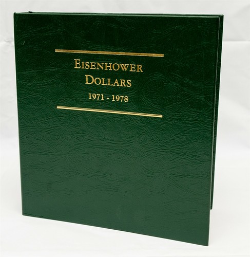 Empty Littleton 1971-1978 Eisenhower Dollars Binder Album Number LCA11