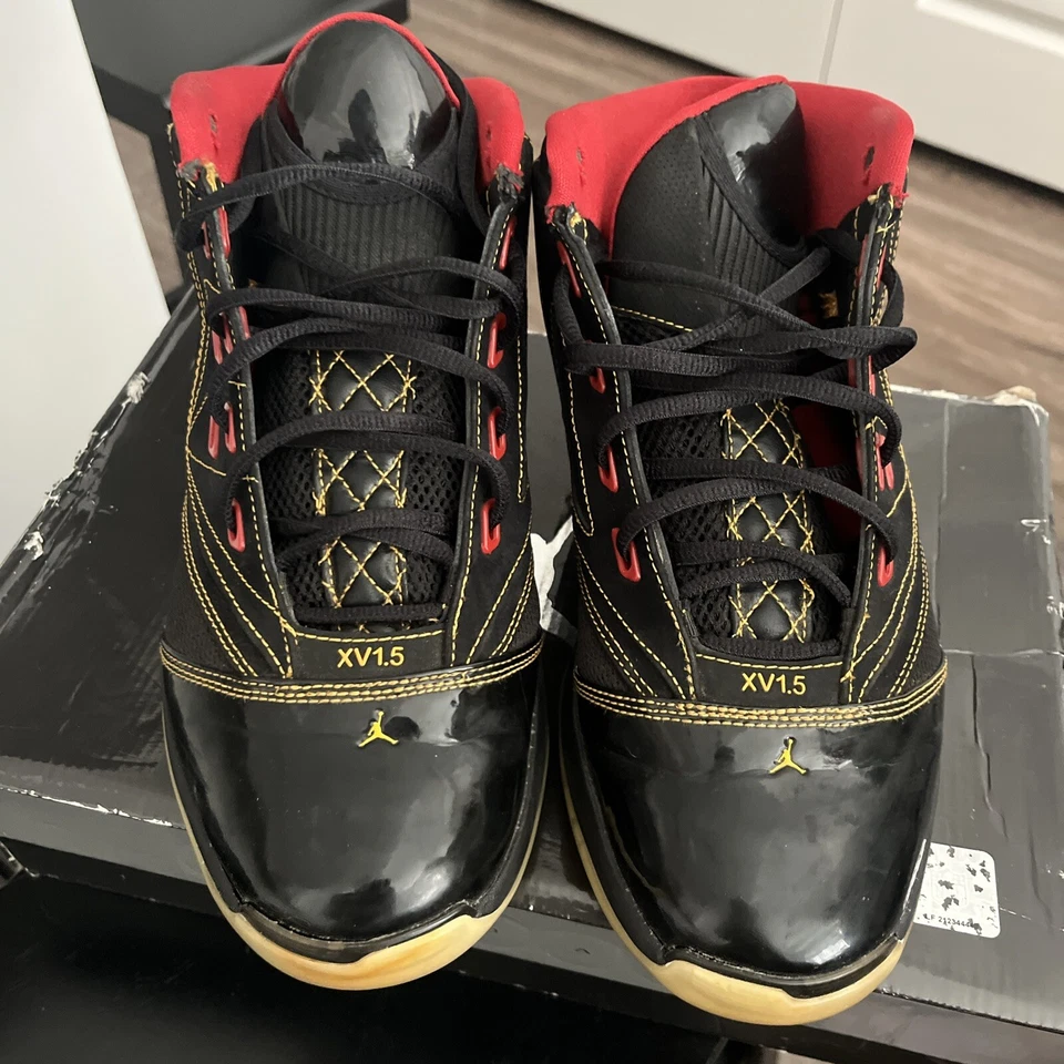 Talla 9 - Jordan 16.5 Team Negro Rojo Universitario Foto 4 de 4