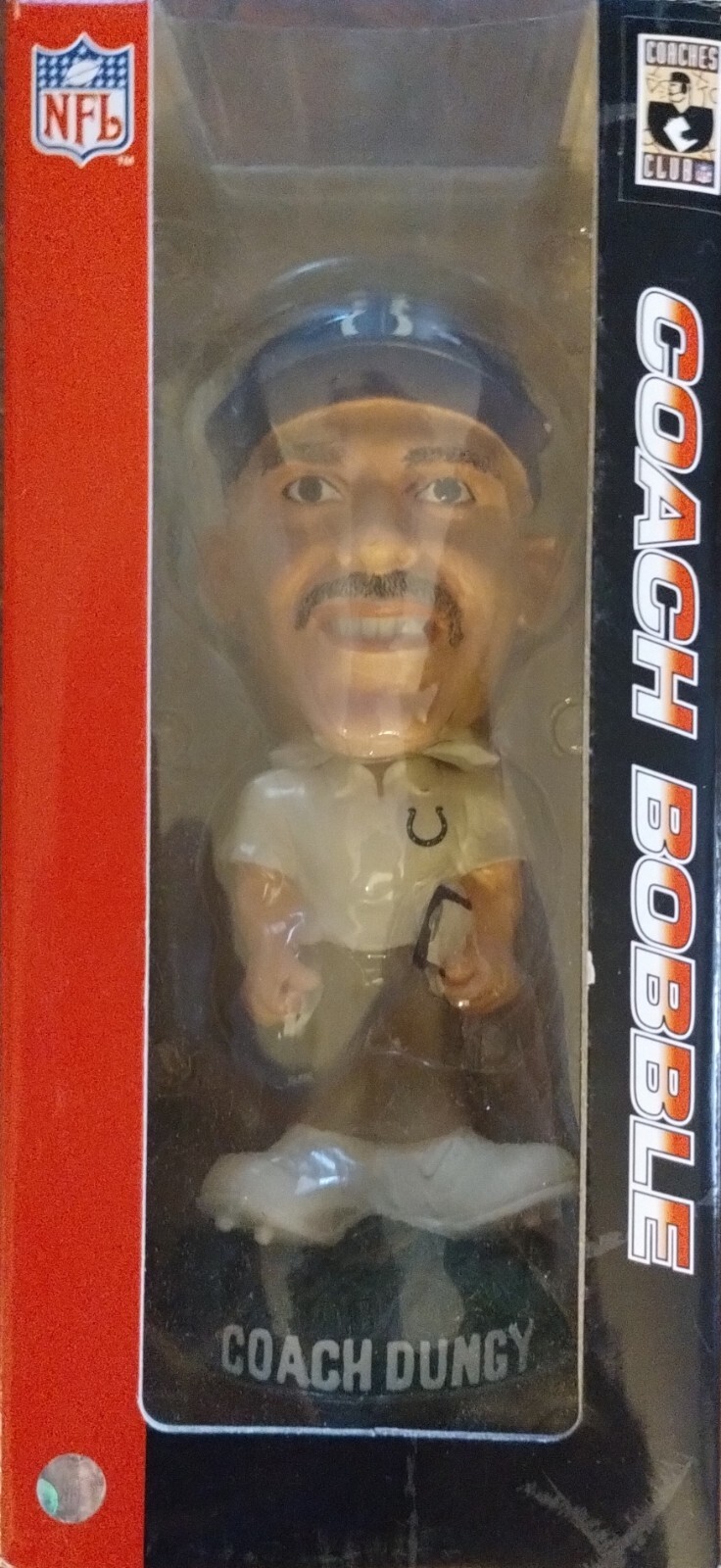 Tony Dungy Indianapolis Colts Coach Bobblehead with White Shirt by Forever Collectibles