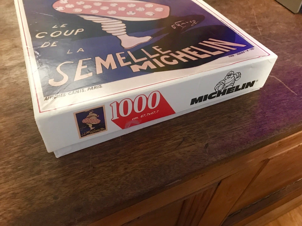 Ancienne Grande Puzzle Michelin Bibendum Chagnon France O’gallop - Image 3 of 4