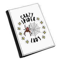 VerrüCkte Spinne Damen Stars Pass-Etui HüLle ÜBerzug Mutter Muttertag Lustig