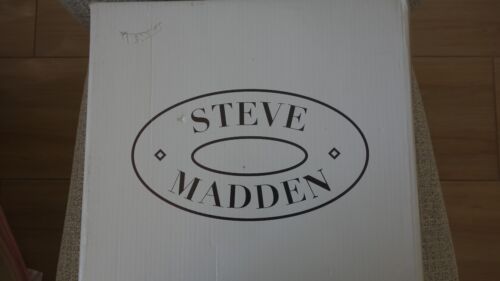 Zapatos para mujer STEVE MADDEN TROOPA CUERO NEGRO 8,5W nuevos - Imagen 2 de 13