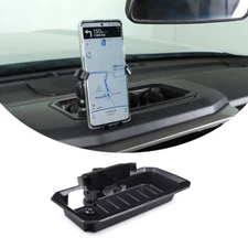 Dash Tray Mount Cell Phone Holder with Storage Box For Toyota Tundra 2022-24