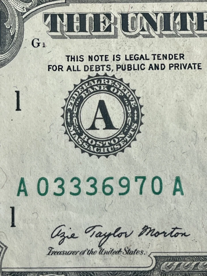 1977 $100 Hundred Dollar Bill Federal Reserve Note  Boston, MA - Image 4 of 4