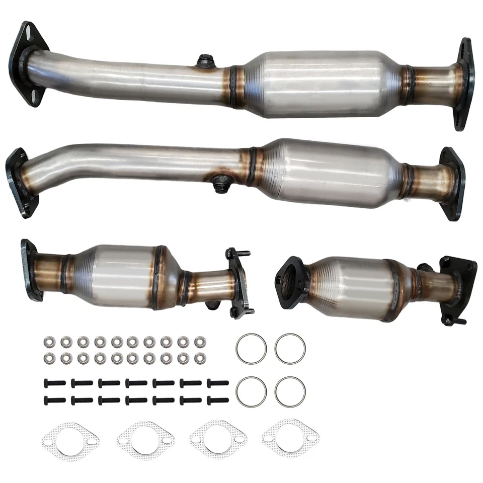 4x Catalytic Converter Set for 05-18 Nissan Frontier 05-12 Pathfinder 4.0L EPA - Image 4 of 4