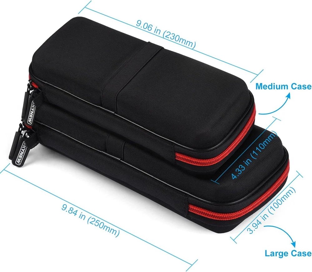 RAV Power Medium Power Bank Hard Travel Case Black