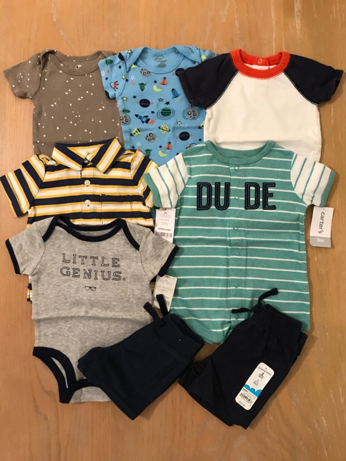 Carter's, Others Infant Boys Summer Clothing Lot of 8 (4 New) Size 0-3, 3 Months
Opens in a new wind