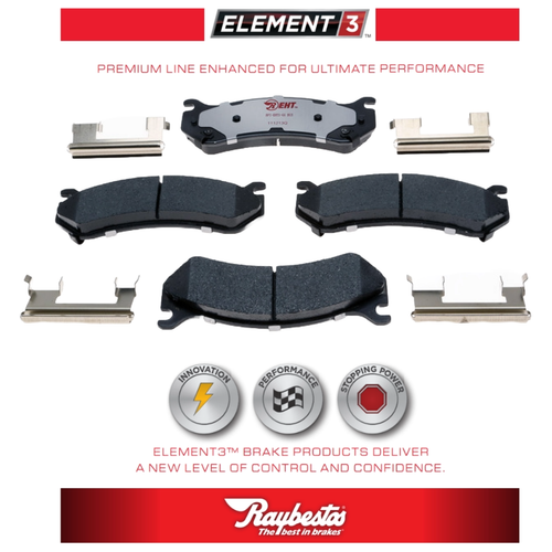 For 20012010 GMC Sierra 2500 HD Brake Pads Rear Replacement Raybestos