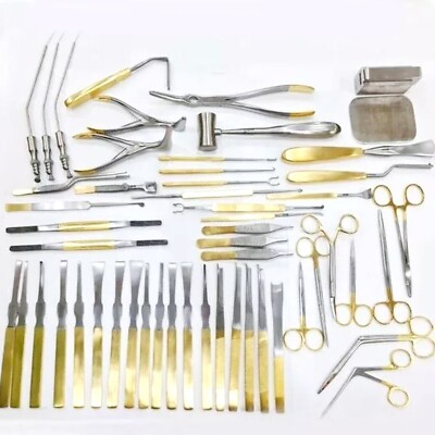 Set Of 50 Pcs Rhinoplasty instruments Nose & Plastic Surgery Instruments