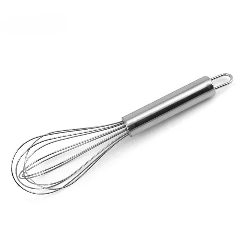 1Pcs Gold Stainless Steel Egg Beater Hand Whisk Egg Mixer Baking Cake