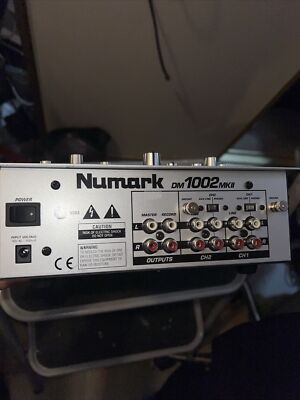 Numark DM1002mk2 DJミキサー 音圧最高アナログMixer Numark DM1002mk2 DJミキサー 音圧最高アナログMixer DM1002MKII