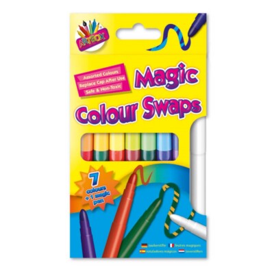 Colour Changing Pens Felt Tip Magic Marker Pens Pen Color Change Colour  Tips UK - Main Image