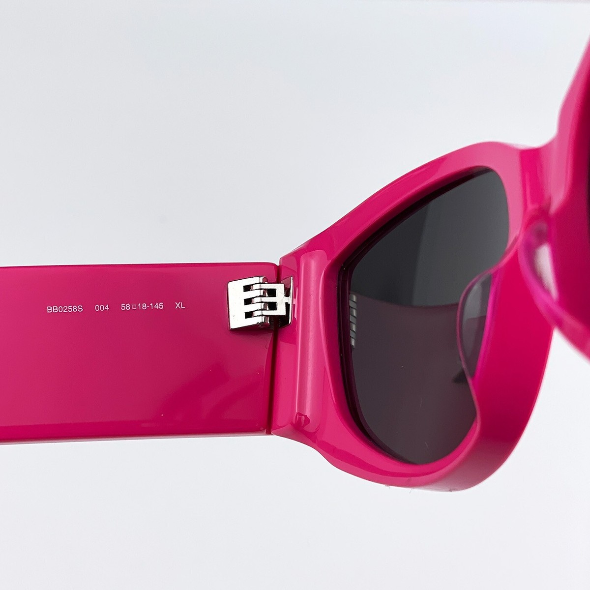 SALE! NEW Balenciaga BB0258S 004 Pink Fuchsia Grey Oval Women Sunglasses BARBIE Balenciaga® BB0258S Oval Sunglasses - EuroOptica main image 3