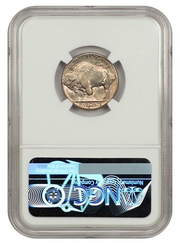 1937-S Buffalo Nickel NGC MS66 Lustrous GEM 5C (066) - Picture 2 of 2