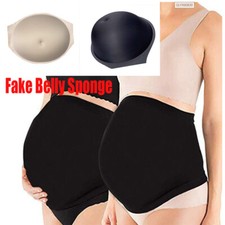 Fake Belly Sponge Mat Lifelike Pregnancy Tummy Bump Actor Props Crossdresser
