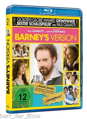 BARNEY'S VERSION (Paul Giamatti, Dustin Hoffman) Blu-ray Disc NEU+OVP