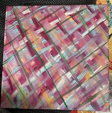 Wandbild Leinwandbild Abstrakt Acrylkunst Original Handgemalt von Anita