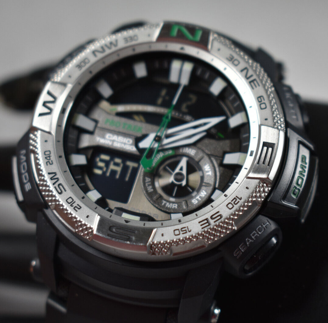 CASIO PRG280-1 (5415) ProTrek Twin Sensor Men's Analog
