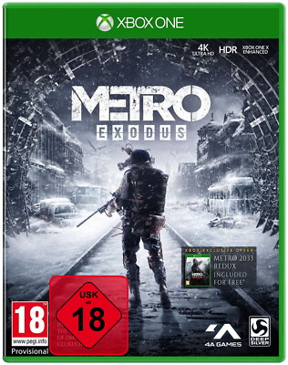 Metro Exodus + Metro 2033 Redux - Xbox One - NEU OVP - UNCUT