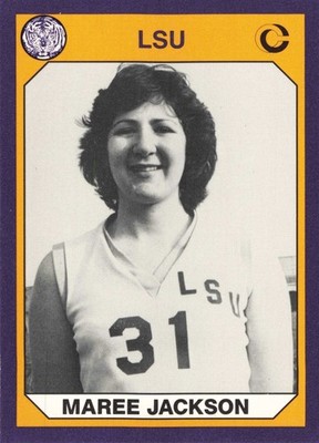 Maree Jackson LSU 1990 Collegiate Collection #61