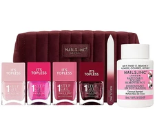 Nails.INC It's Topless Pink is Festive 7-Piece Collection