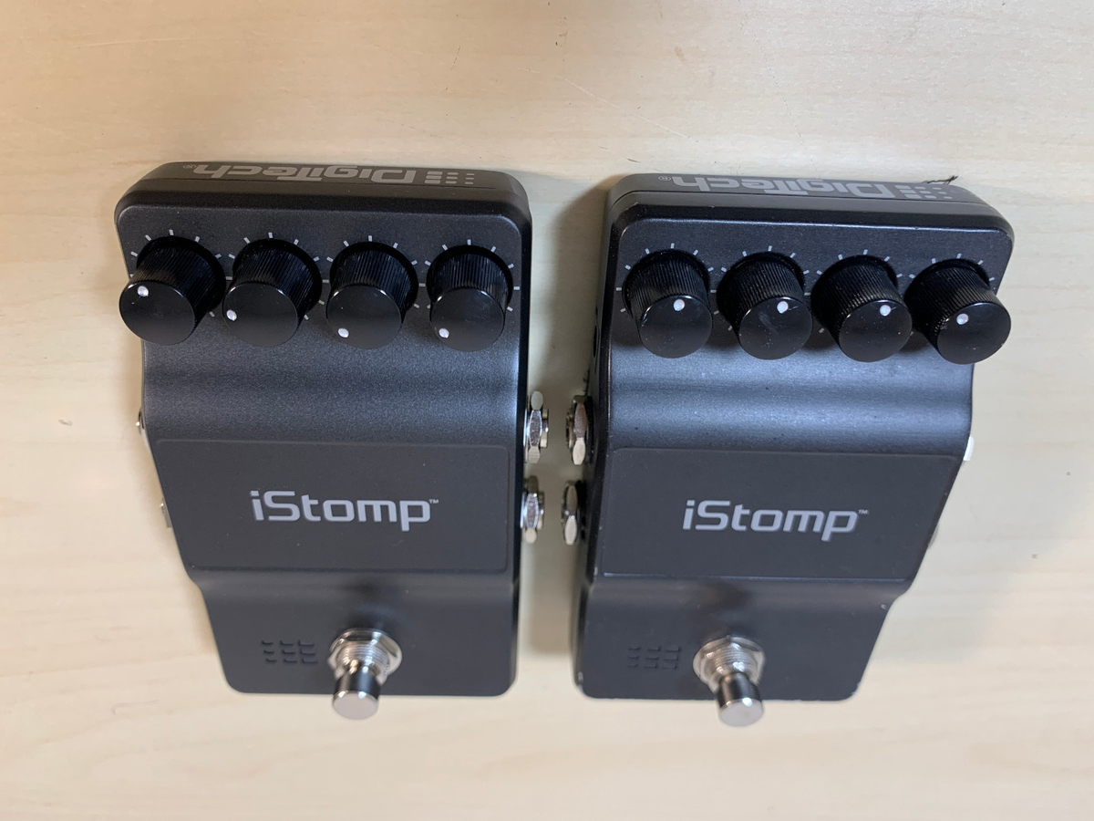 DigiTech iSTOMP STOMPBOX Multi-Effects Guitar Effect Pedals - (set