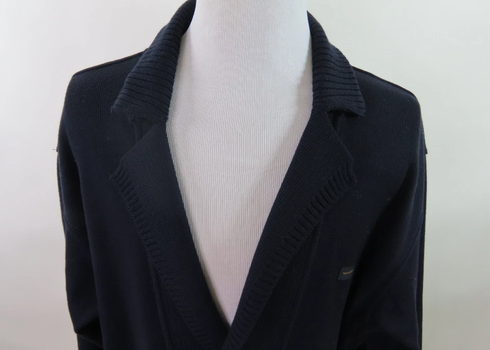 Paul Shark Yachting Wool Italian Cardigan Sweater Men DoubleBreasted XXL 2XL EUC - Image 2 of 4