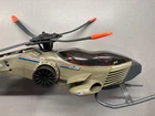 Vintage GI-JOE COBRA RETALIATOR Helicopter 1990 2 action figure pilot 2 missiles