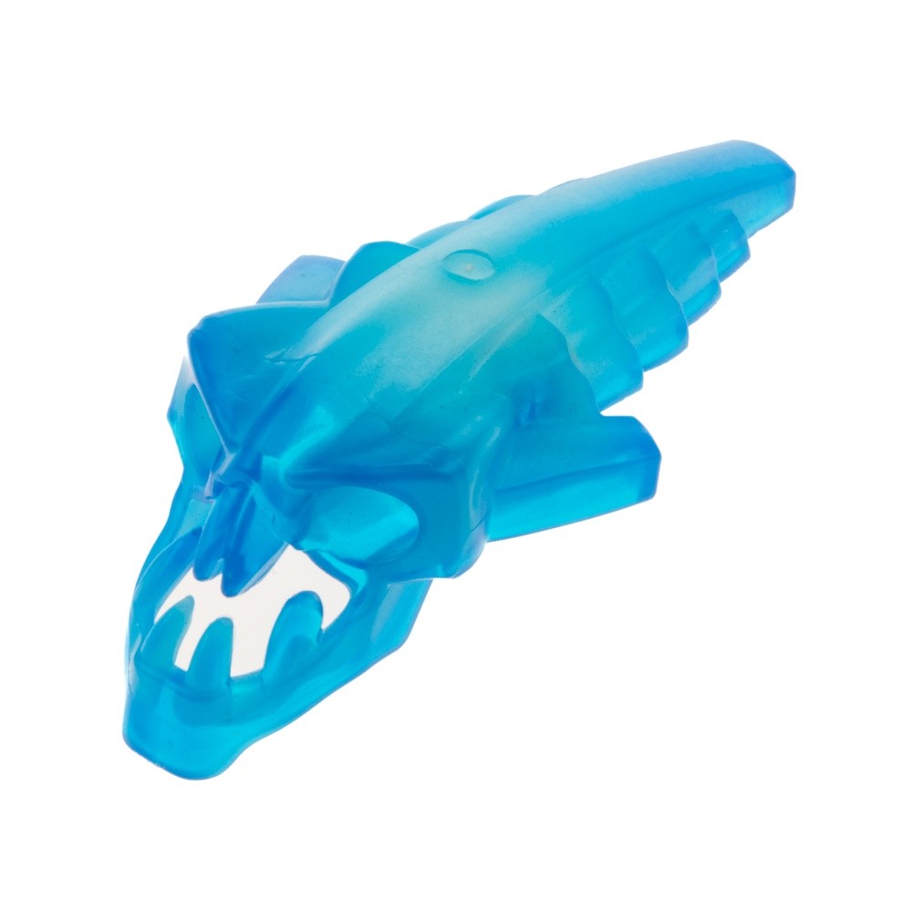 1X Lego Bionicle Head Mask Barraki Takadox Blue Glows In The Dark 57551pb01