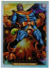 2024 Upper Deck SkyBox Marvel Masterpieces ’92 Platinum Rainbow THANOS #83 UD