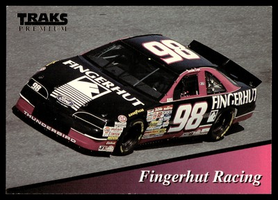 #ad 1994 Traks #61 Fingerhut Racing $1.75