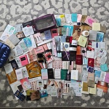 HUGE BEAUTY BUNDLE Perfume Skincare Makeup 132 PCS ALL BRAND NEW Full  Sample