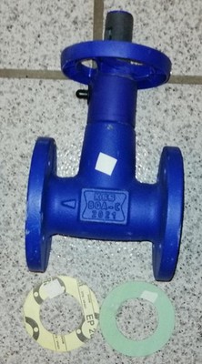     KSB BOA-C Compact Absperrschieber Schieber DN32 PN6 Baujahr 2021 + Dichtung