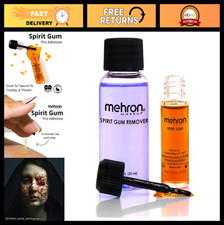 Spirit Gum Adhesive  Remover Combo Kit  Professional Makeup Glue for Skin  Bo