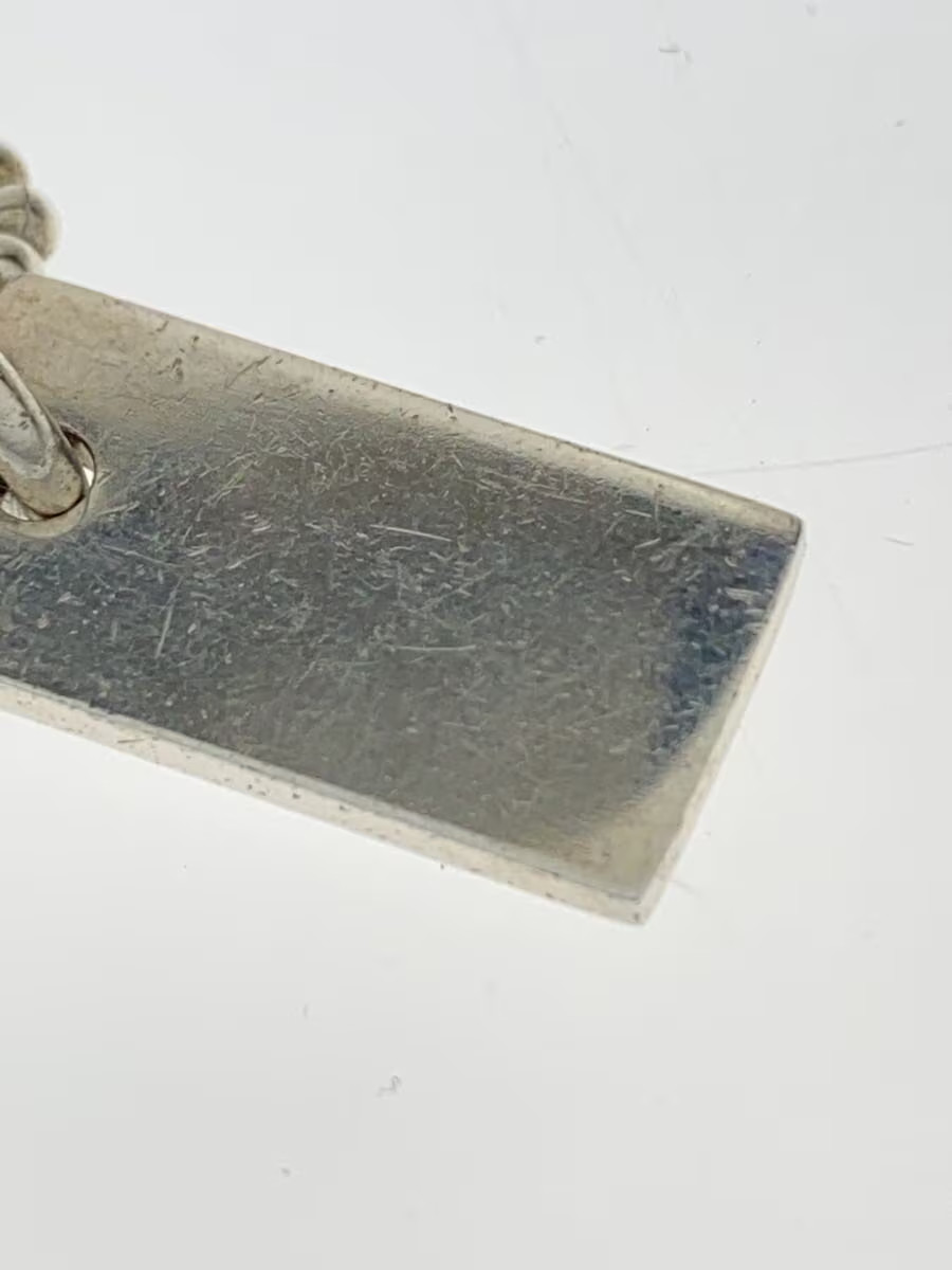 GUCCI Ball Keychain Square Bracelet SV925 Silver Men's thumbnail 4