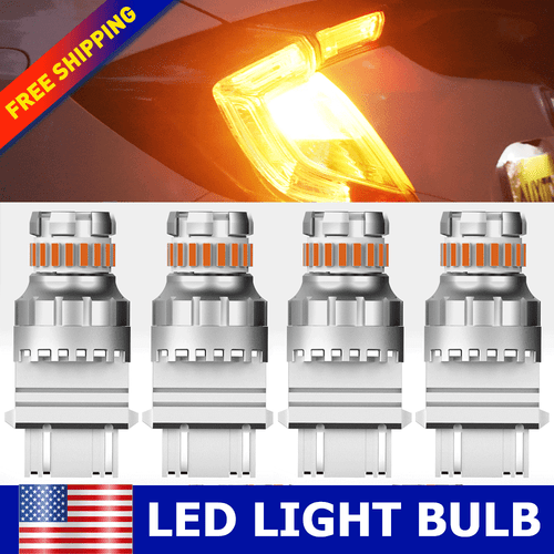 AUXITO LED Turn Signal Light Bulb Anti Hyper Flash 3156/3157 White/Amber/Red 2/4 - Picture 15 of 18