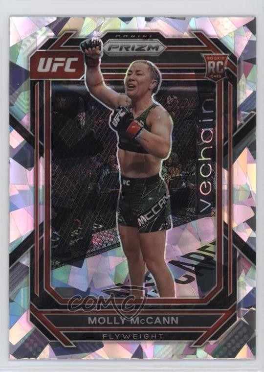 2023 Panini Prizm UFC Ice Prizm Molly McCann #114 10ps