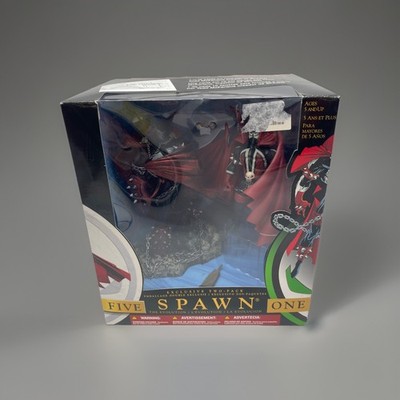 McFarlane Spawn Evolution 2-pack Spawn 1 & 5 Series 1 & 17