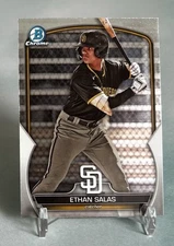 Ethan Salas 2023 Bowman Draft Chrome #BDC-1 San Diego Padres