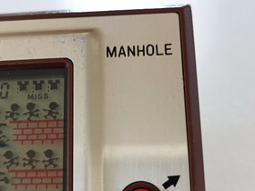 Nintendo MH-06 Manhole LSI Game and Watch Used Japan Vintage Retro #02759893