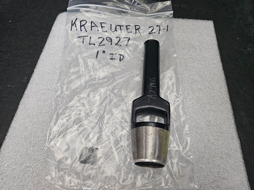 VTG KRAEUTER 27-1 ARCH PUNCH FOR LEATHER, RUBBER & MORE 1" I.D. (TL2927)