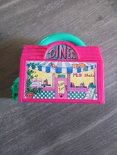 Vintage 1996 Galoob Pound Puppies Kibble Corner Hideaway Diner Playset No Pups