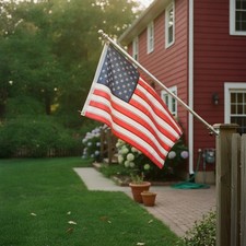 Products, Flag Pole Set, Polished Stainless S...